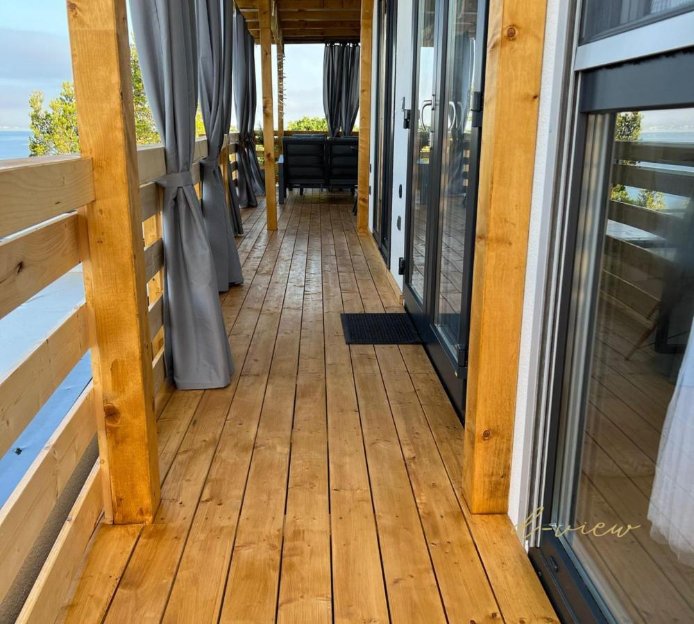 D-View Premium Mobile Home - Panoramic Seaview - 150 M From Beach, Free Parking Drage Extérieur photo