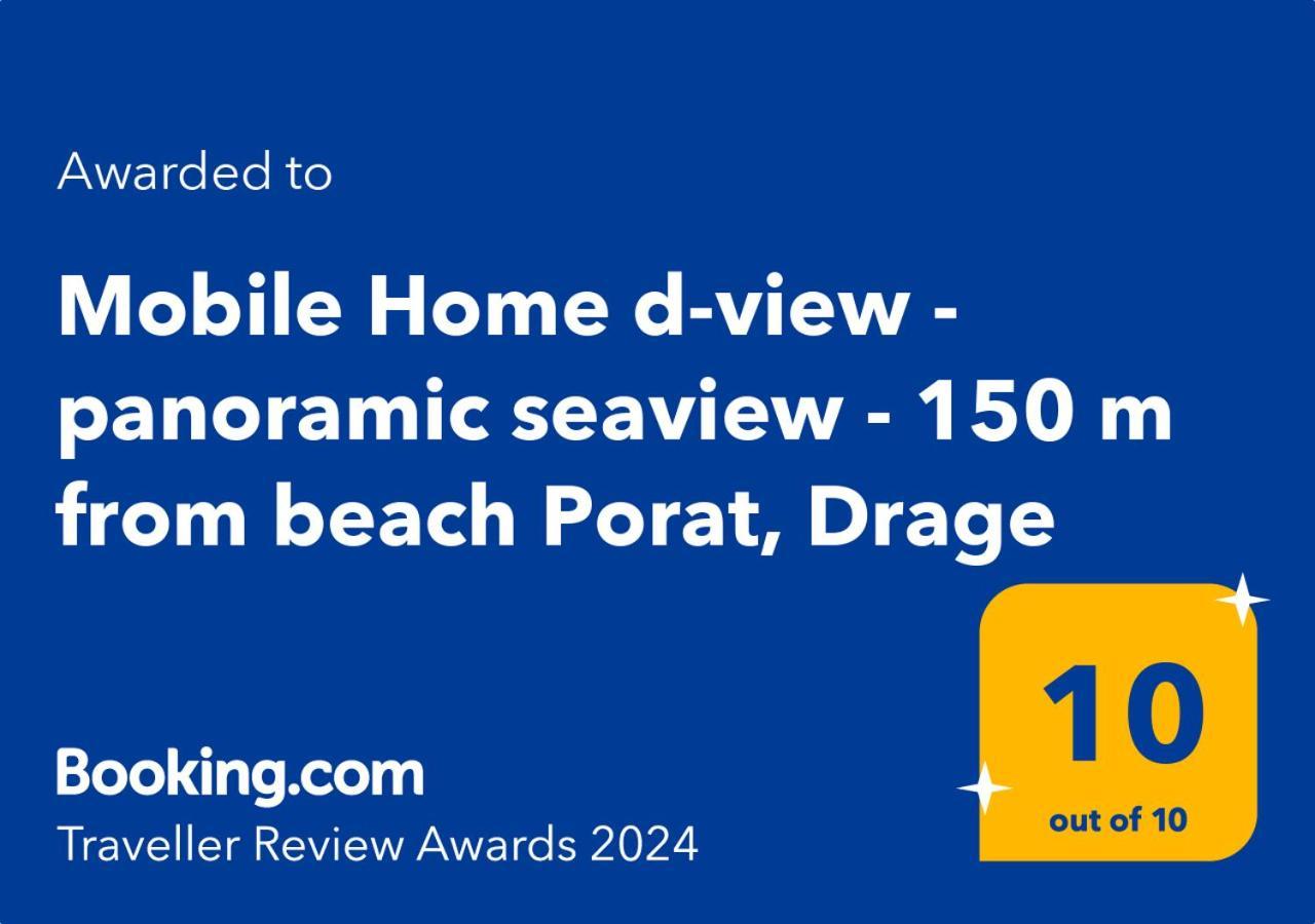 D-View Premium Mobile Home - Panoramic Seaview - 150 M From Beach, Free Parking Drage Extérieur photo