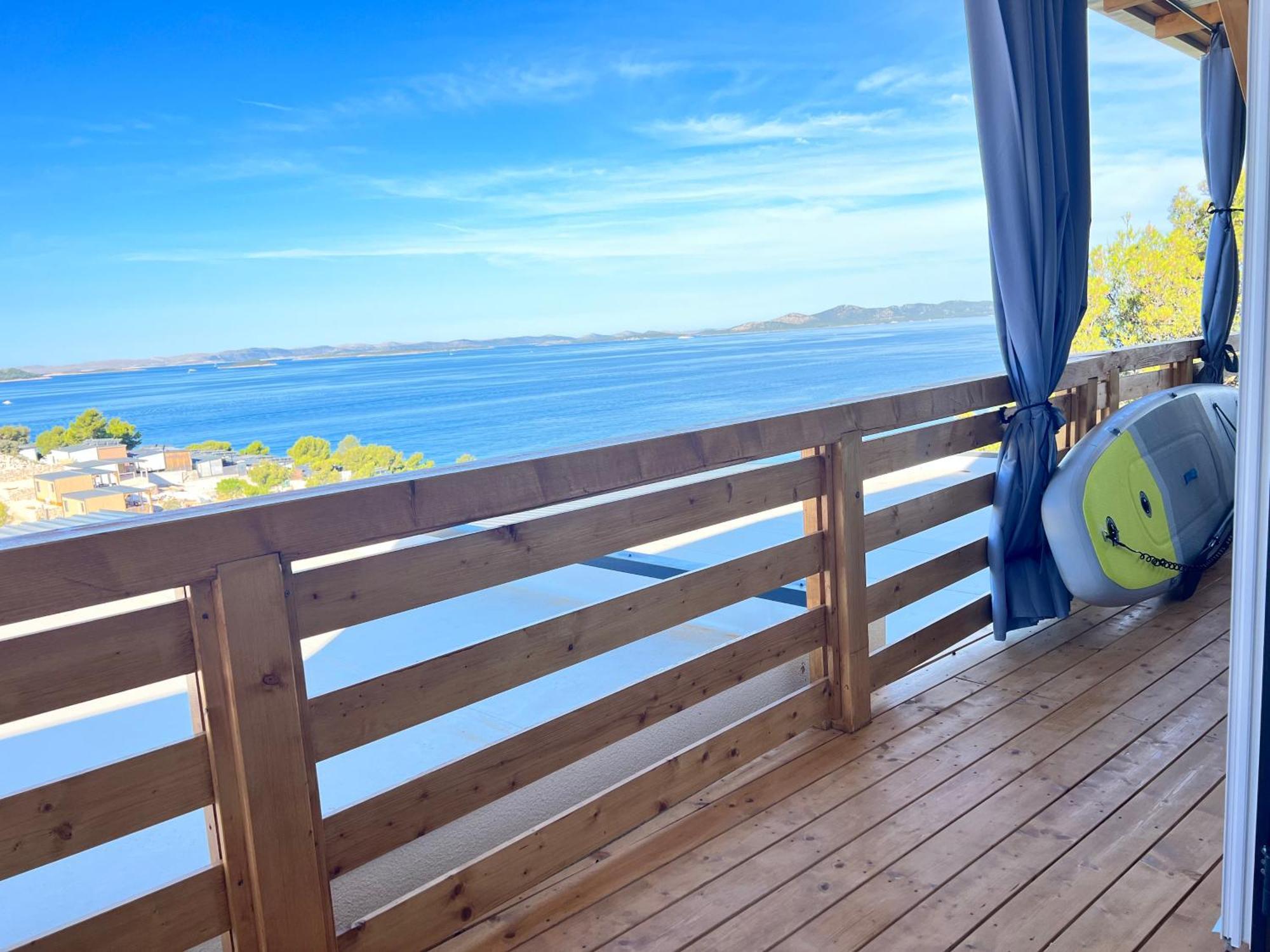 D-View Premium Mobile Home - Panoramic Seaview - 150 M From Beach, Free Parking Drage Extérieur photo